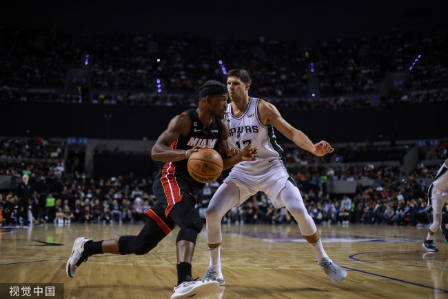 巴特勒26分阿德巴约22+13 热火力克马刺4连胜