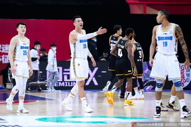 翟晓川16分郭艾伦12分 北京险胜辽宁豪取6连胜