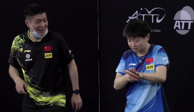 >世乒赛预赛国乒5女将一同赢球 孙颖莎送对手11比0