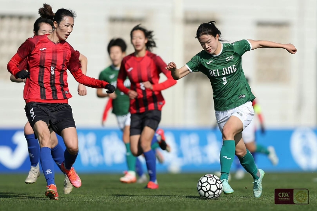 女足锦标赛-王欢建功廖梦诗救主 北京1-1战平广东