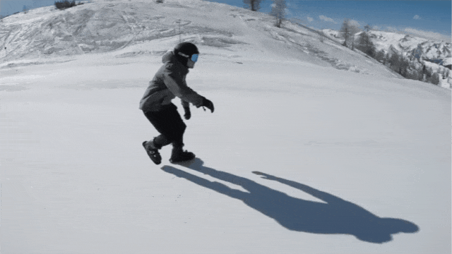 这一代年轻人，滑雪不用板