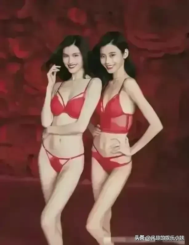 我敢打赌，她们绝对是模特界的天花板，两人的身高都