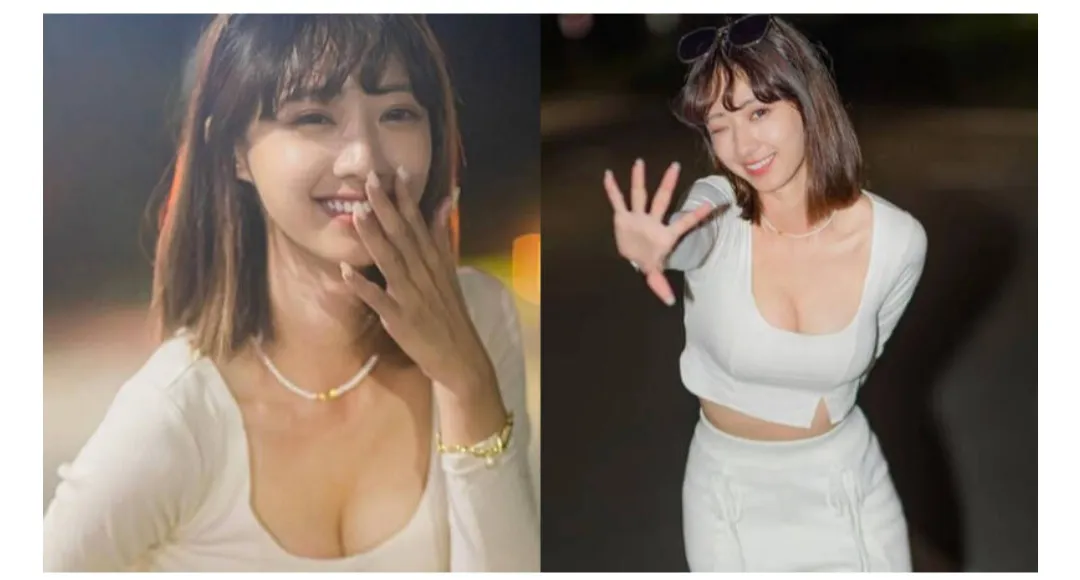 台拉拉队乐天女孩甜笑炸酥胸 超逆天长腿网友直呼“